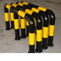 주차장코너보호대 주차장 안전바 바리게이트 카스토프, 76x1500x60x2.0x5.0