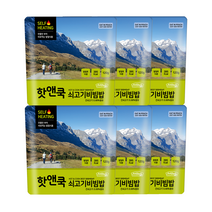 이지밥 핫앤쿡 쇠고기비빔밥 즉석 발열식품, 120g, 6개