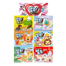 해태 NEW 얼초 얼려먹는 초코 / 보석 / 동물 / 바다동물 / 젤리 / 공룡 / 크리스마스파티 / 화이트엔젤 큐티 만들기 묶음행사, 04_얼초 하트만들기 65g