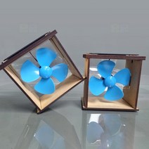 UB 태양광 발전 선풍기/과학 실험 키트 교구 도구 만들기