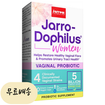 자로우 우먼 자로 도필러스 버지날 프로바이오틱 50억 유산균 60개입 [미국 직배송], 1개, 60정, 60개