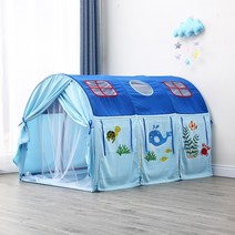 아이미기 동굴텐트 아지트 놀이텐트 벙커침대텐트 3섹션 20종, 해저 세계