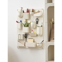 스토리지보드 데스크테리어 월포켓 벽걸이 소품정리함, 생강  디자이너 동일