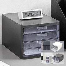 투명 서류정리대 영수증 보관함 서류 사무실 파일 서랍함, 화이트