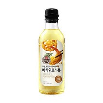 CJ제일제당 풍미 백설 바삭한 요리유 튀김용 캠핑식용유 업소용 전부침 500ml 새우튀김 식용류오일, 5개