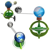 지구과학키트-자이로 지구의 자전과 달 삼구의 팽이 만들기(1인용), 1인용