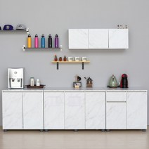 애니퍼스 디셀 벽걸이장 탕비실수납장, 블루