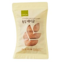 ORGA 사무실간식 탕비실 어린이집 영양간식 주전부리 군것질 통밀 베이글 우리콩두부 100g x4입, 8개