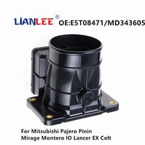MD343605 미쓰비시 파제로 피닌 미라지 몬테로 리오 랜서 EX 콜트 E5T08471 용 질량 공기 유량계 센서, WHITEWHITE