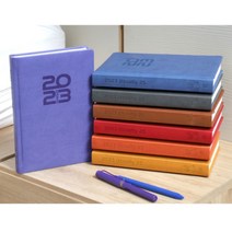 6색 1개 색상선택 2023 선생님 다이어리 영업수첩 중등 고등 초등 교사다이어리 수첩, 블루