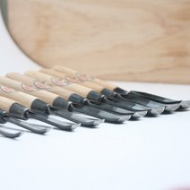 천비 2.3t 고탄소합금 이중 복합강 30mm 굽은 둥근칼 곡환도, 1개