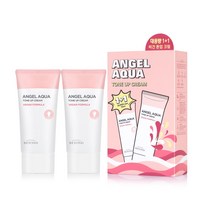 비욘드 2개 엔젤아쿠아 톤업크림 (75mL + 75mL) (비건)