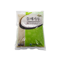 [얌얌마켓] 부원 탈피 들깨가루 1kg 지퍼백 포장