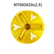 엔진 오일 컵 야마하 MT 01 03 07 09 10 25 MT03 MT25 오토바이 필러 캡 플러그 커버, 10 MT09(M20x2.5)