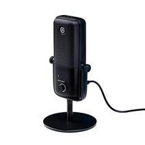Elgato Wave : 3 엘가토 프리미엄 마이크 및 디지털 믹싱 솔루션 USB 연결 전송 화상 회의 녹음 용 고음질 콘덴서 마이크 탭 음소거