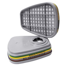3M 방독면 필터 방독정화통, 6006K 복합가스용 방독정화통, 1개