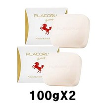 프라코루 태반 한방 비누 100g X 2개 세수 세안 씻기 손 얼굴 몸 샤워 거품 목욕 베스 세척 영양 말태반 원액 피부 세포 미용 효과 좋은점 성분 녹차 알로에 감초 해조 적포도