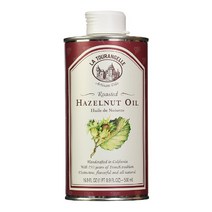 라 투랑젤 La Tourangelle 구운 헤이즐넛 오일 500ml(16.9fl oz), 500ml, 1개
