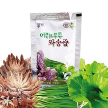 머위&부추와송즙 와송진액 와송즙 머위즙 부추즙 100% 국산/ 100ml, 30팩