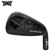 PXG GEN6 0311P 아이언 블랙호크 X 스틸파이버 샤프트 커스텀6IR, 5-W, BLACK LABEL LIMITED