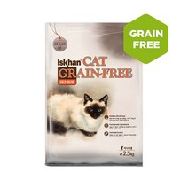 이즈칸 캣 그레인프리 중성화 유리너리 키튼 어덜트 시니어 2.5kg 6.5kg 사료, 그레인프리 시니어 2.5kg