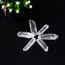 삼엽충 화석 암모나이트 수석 골동품 수집품 나무화석 천연 패션 클리어 스탈 원시 스탈 스탈 지팡이 석영 치유 돌 스탈 포인트 암석 광물 표본 에너지 스톤, 맑은 흰색, 50 그램