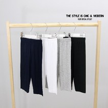 주니어 초등학생의류 여름 5부 쿨 아이스 레깅스