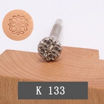 인조가죽원단 레자 가방 수입 가죽 스탬프 인쇄 도구 키트 합금 펀치 세트 조각 안장 제작 도구 공예 DIY 아트워크 엠보싱 공급282489, 5, 1개