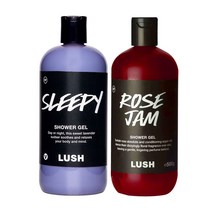 러쉬 샤워젤 바디워시 500g x 2개 골라담기 Lush Shower Gel, 슬리피 샤워젤 500g, 로즈잼 샤워젤 500g