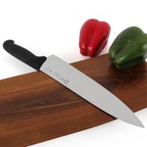 고탄소 스텐강 포르투갈 IVO 정육 전문 우도 고기칼 260mm 정육점 식도