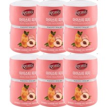 동서 식품 리치스 카페 파우더 아이스티 피치 550g 스무디 홈카페 에이드, 6개