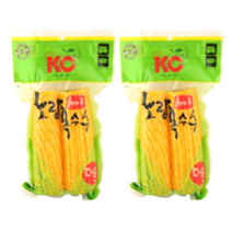 썬스위트 노랑옥수수 더블(2입봉) 500g 2개, 2팩