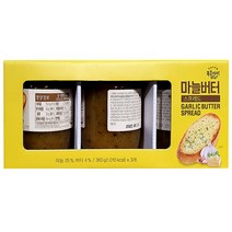 복음자리 마늘버터스프레드 360g x 3 잼 쨈