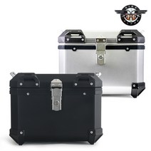 알파 탑박스 45L 배달박스 오토바이 리어백 배달통, 알파 탑박스 45L (실버)