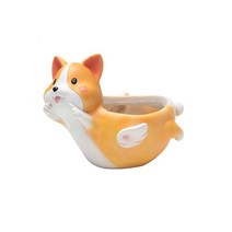 ROOGO 루고 화분 동물 천사 강아지