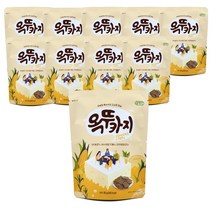 쿠키아 뚜부과자 옥뚜카지(50g) 두부과자 아이 어른 술안주용 건강 간식 스낵, 10봉