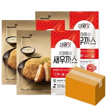동원 리얼통살새우까스1.2kg 새우가스 2봉 3봉 4봉, 총 4봉