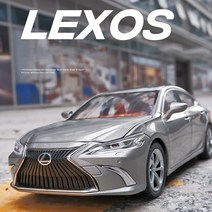 1:24 모형 피규어 렉서스 ES300 고급 세단 합금 자동차, 그레이