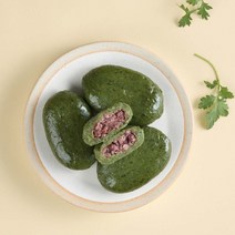 통팥앙금 현미 쑥떡 60g 10봉지 앙금떡 영양떡, 단품
