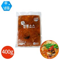 건우유통 불맛 짬뽕소스 400g x 5봉, 단품