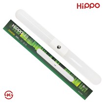 히포 국산 KS인증 LED 파인 일자등 30W, 주광색, 1개