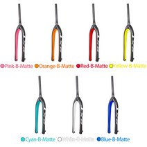 bxt 풀 카본 mtb 포크 부스트 11015mm 29er 산악 자전거 포크 29 인치 디스크 브레이크 테이퍼 1-18 to1-12 쓰루 액슬 포크, 협력사, 컬러-비-매트