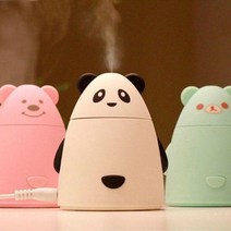 MGJ878198판다 귀여운 디자인 USB 미니가습기 가습기 사무실, usb팬더가습기-화이트