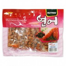 400g 노즈워크 영양 간식 연어 큐브 애견카페 노령견 반려견선물 동결건조 훈련보상 기호성 건식 댕댕이