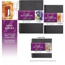스틸만앤번 제타 시리즈 270g 세목 스케치북 크로키북 / 옵션선택, 소프트커버 A5 풍경