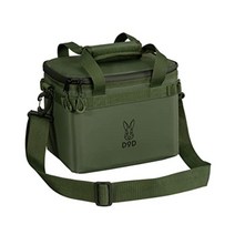 DOD 소프트 쿨러 백 경량 캠핑캐리어백 4L 소프트쿨러, 카키