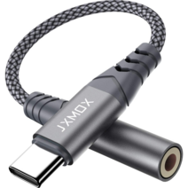 USB 타입 C to 3.5mm 암 헤드폰 잭 어댑터 USB C-Aux 오디오 동글 케이블 코드 Samsung Galaxy S21 Ultra S20+ 노트 20 10 S10 S9, 한 갈래