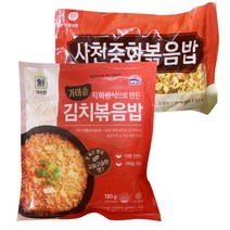 사조대림 가마솥 김치볶음밥 180g+천일식품 사천중화볶음밥 300g