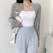 드까 아이스 여름 볼레로 가디건 긴팔