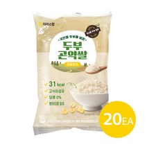 라라스팜 두부곤약쌀 곤약쌀 두부분말 병아리콩 200g, 20개